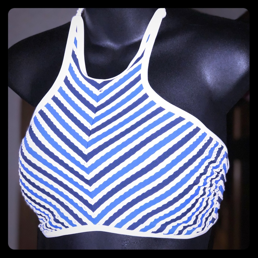 Jesica Simpson Halter swim top